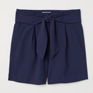 H&M High Waisted Shorts with Tie